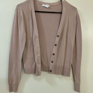 Tan Cardigan